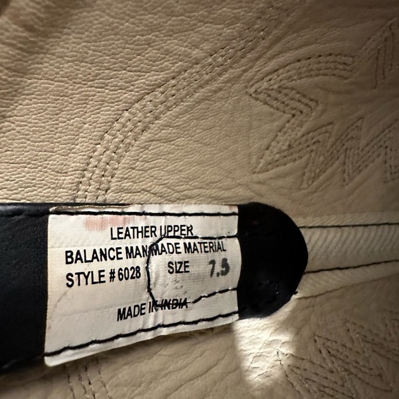 Men’s smoky mountain ostrich print western boots 7.5B - Picture 8 of 8